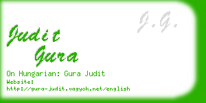 judit gura business card